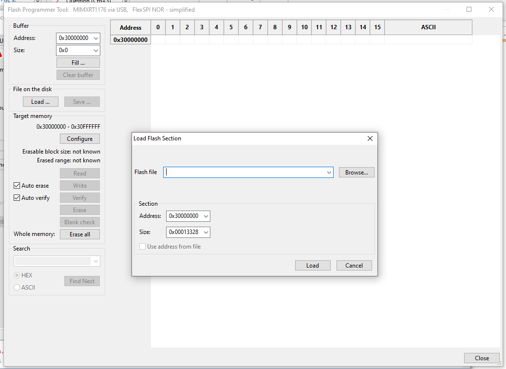 Flash bootloader through Secure provisioning - Step 9