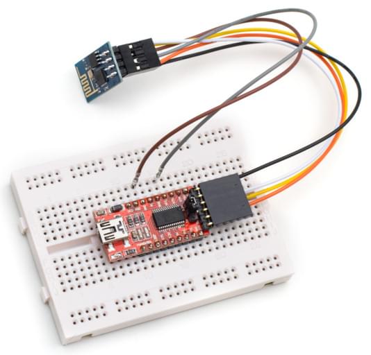 esp8266 flashing rig