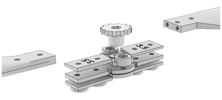 Blades assembly