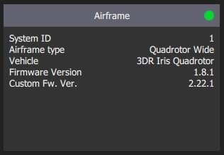 Firmware info